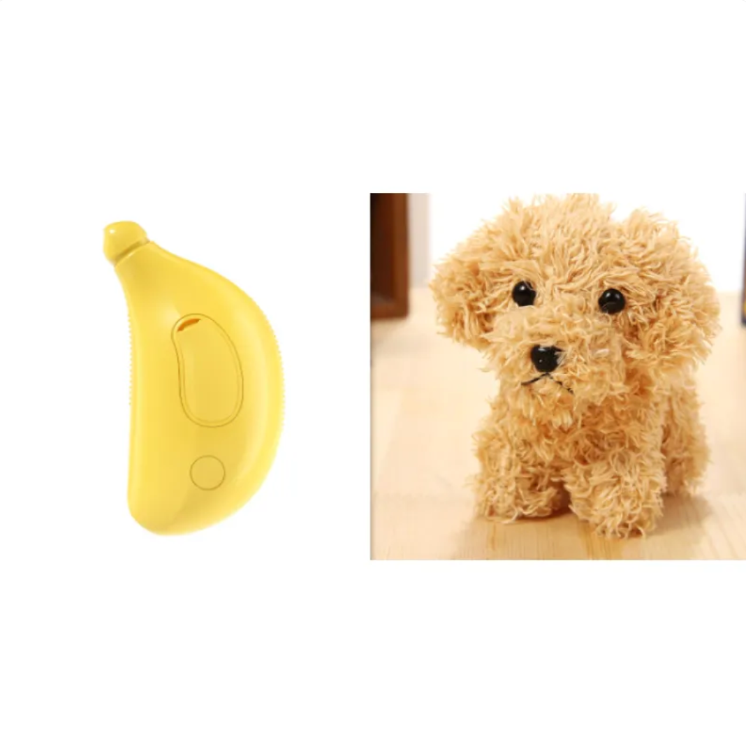 CloudGroom™ - 3-in-1  Steamy Banana Brush