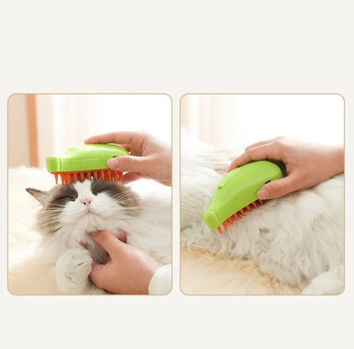 CloudGroom™ - 3-in-1  Steamy Banana Brush