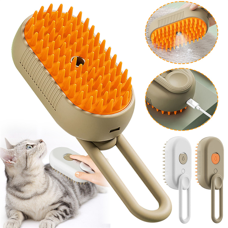 CloudGroom™ - 3-in-1 Steam Pet Brush