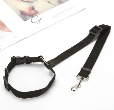 SafeDrive™ Adjustable 2-in-1 Pet Car Seat Belt & Leash