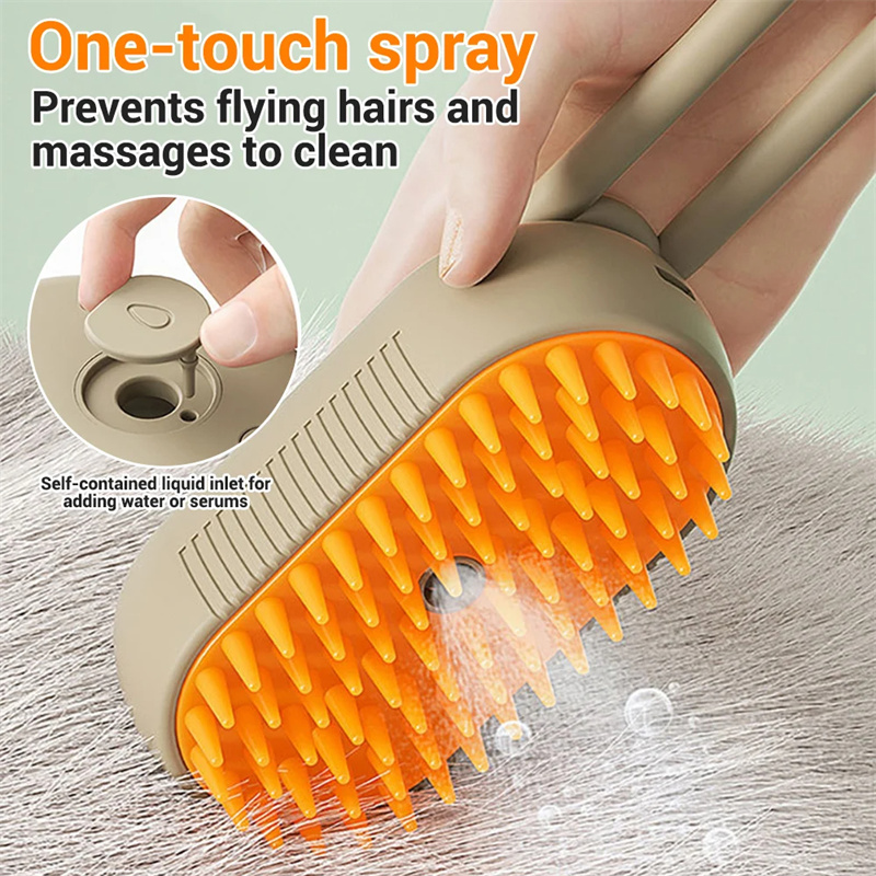 CloudGroom™ - 3-in-1 Steam Pet Brush