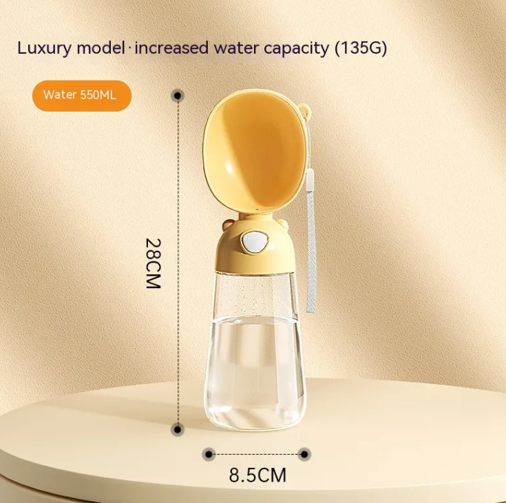 AquaPaws™ - 2-in-1 Travel Bottle