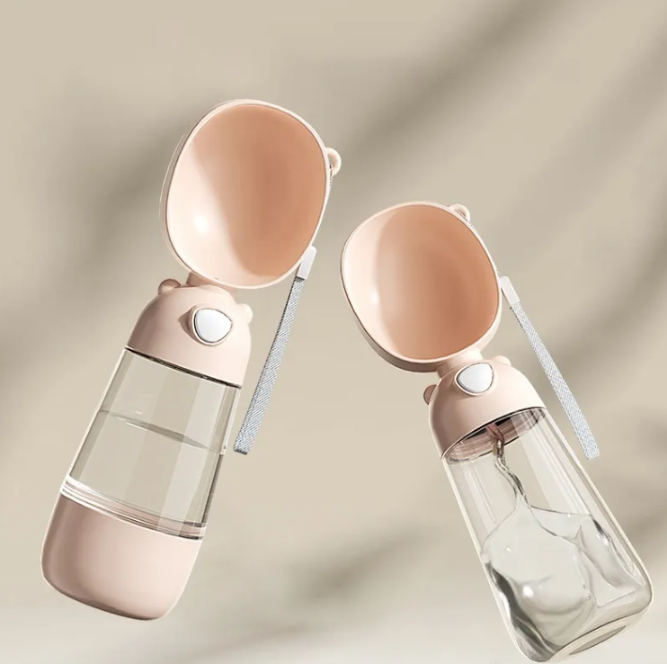 AquaPaws™ - 2-in-1 Travel Bottle