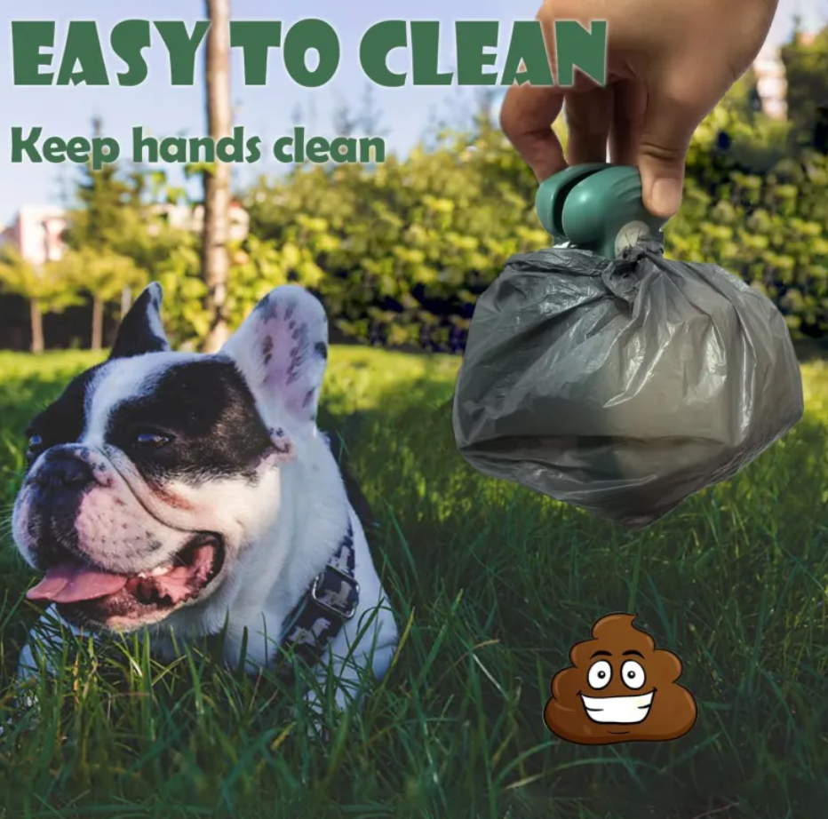 EcoClean™ - Portable Pooper Scooper with Built-in Bag Holder
